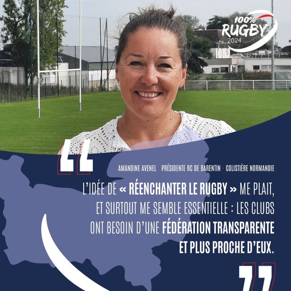 Amandine Avenel, colistière Normandie